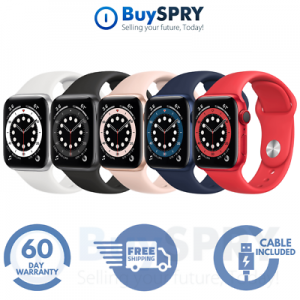 easy 2 find smart watch Apple Watch Series 6 🍎 GPS + Cellular ⌚ 40mm / 44mm Aluminum Case w/ Sport Band