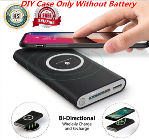 Qi Wireless Power Bank 900000mAh Backup Fast Portable Charger External Battery