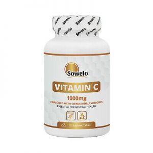 easy 2 find Healthy and strong SOWELO Vitamin C 1000mg Tablets Ascorbic Acid With Bioflavonoids